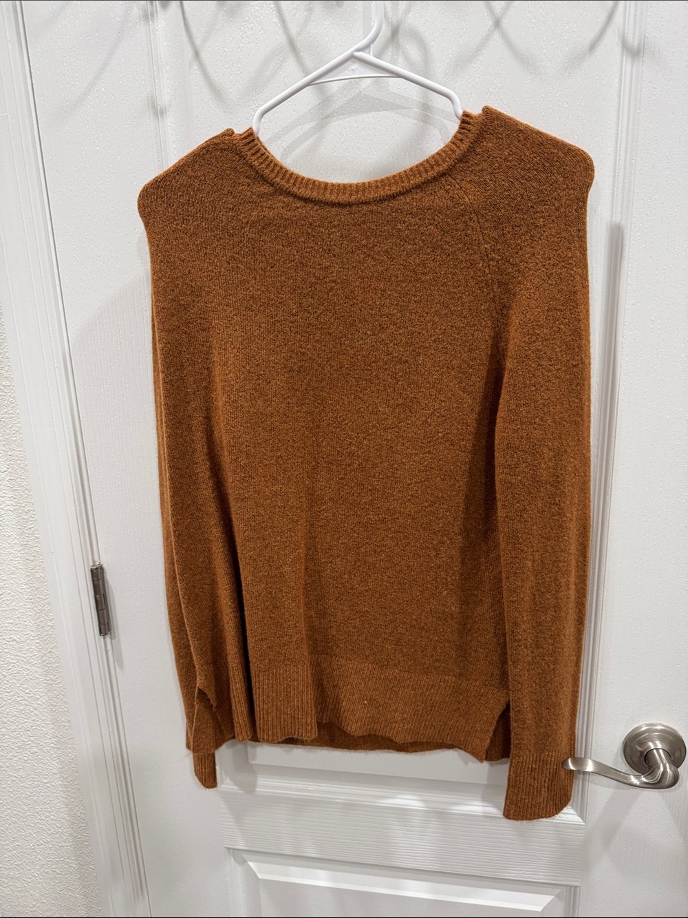 Liverpool Women's Crewneck Sweater in Rust Brown